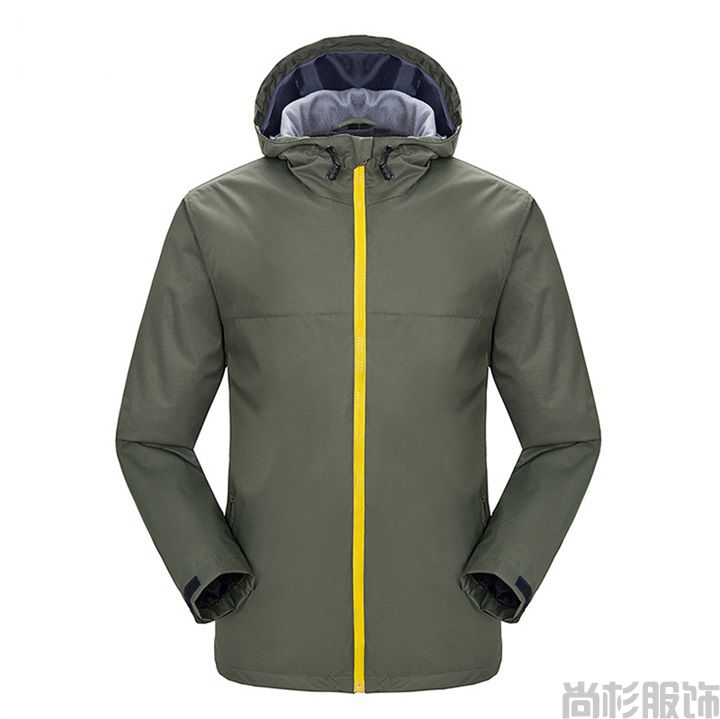 時(shí)尚單層沖鋒衣簡約設(shè)計(jì)--男大紅(圖8) 時(shí)尚單層沖鋒衣簡約設(shè)計(jì)--男大紅(圖8)