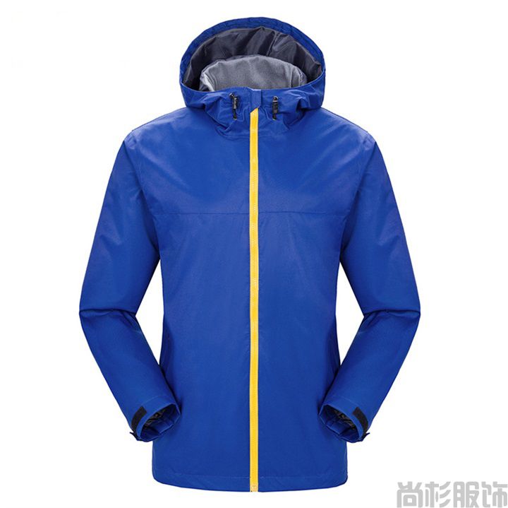 時(shí)尚單層沖鋒衣簡約設(shè)計(jì)--男大紅(圖5) 時(shí)尚單層沖鋒衣簡約設(shè)計(jì)--男大紅(圖5)