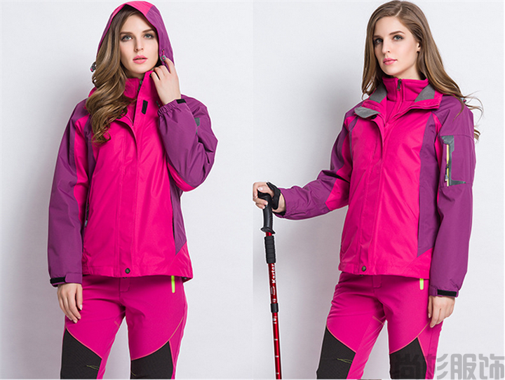 長絨內膽沖鋒衣--男士灰色(圖12) 長絨內膽沖鋒衣--男士灰色(圖12)