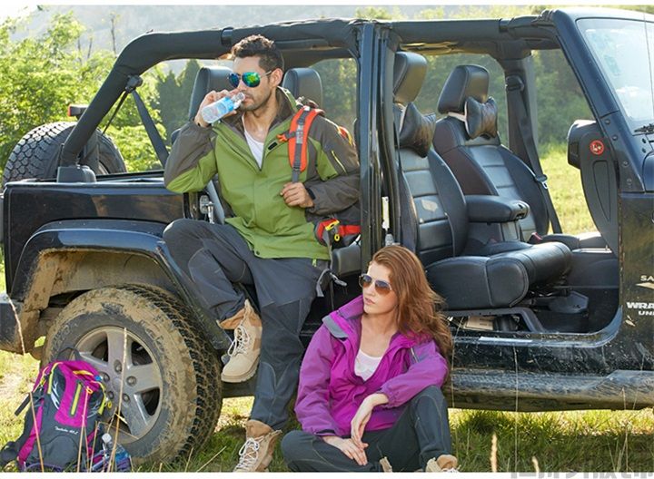 長絨內膽沖鋒衣--男士灰色(圖5) 長絨內膽沖鋒衣--男士灰色(圖5)